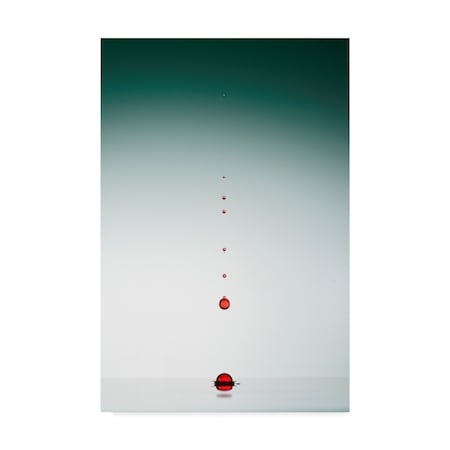 Veli Aydogdu 'Evolution Of Waterdrops 1' Canvas Art,16x24